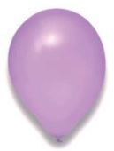 Latex Ballon flieder metallic 