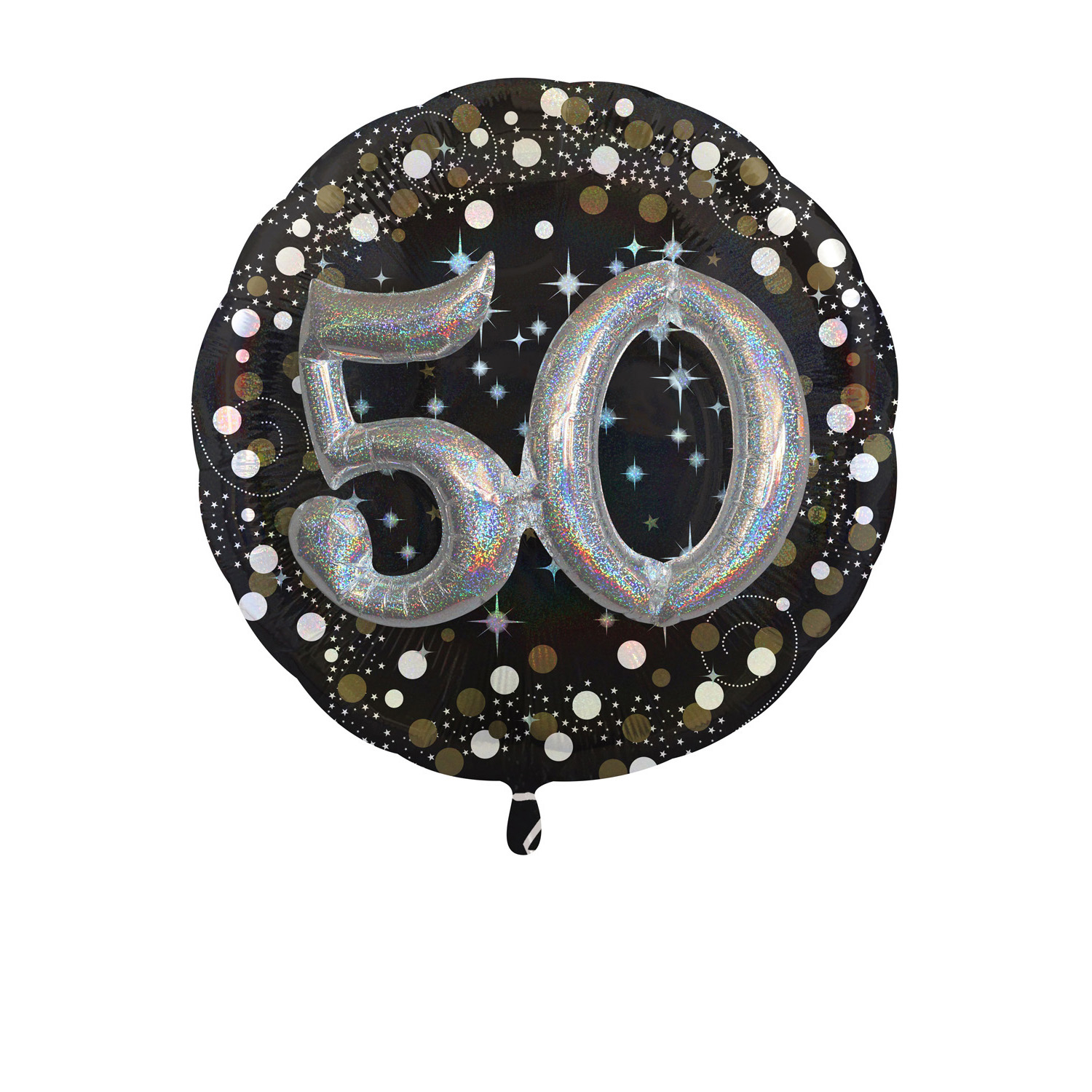 3D Folienballon Zahl 50