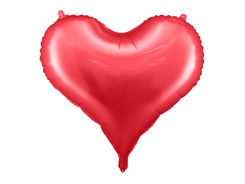 Herz rot- Folienballon