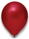 Latex Ballon kirschrot metallic 