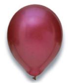 Latex Ballon burgund metallic 