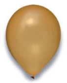 Latex Ballon gold metallic